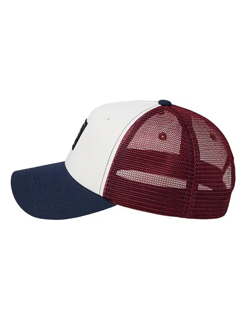 Cappellino uomo Icon Mesh bianco blu bordeaux
