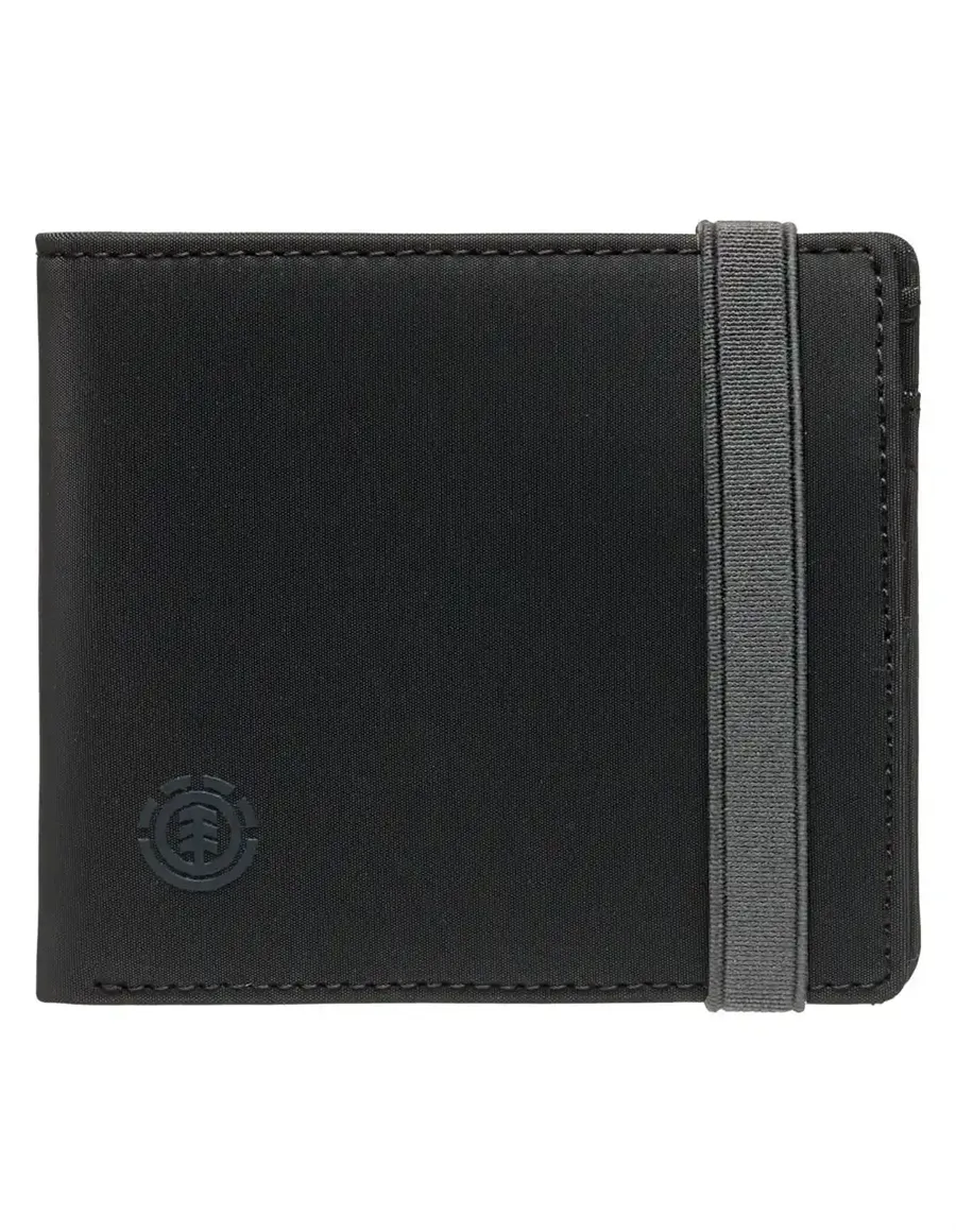 Portafoglio uomo Icon Strap nero