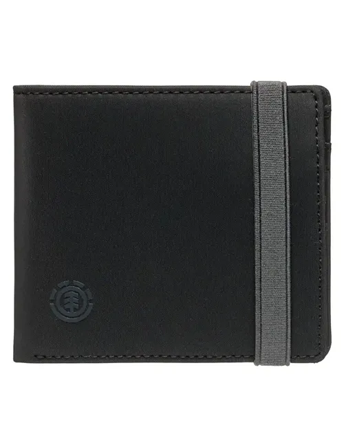 Portafoglio uomo Icon Strap nero