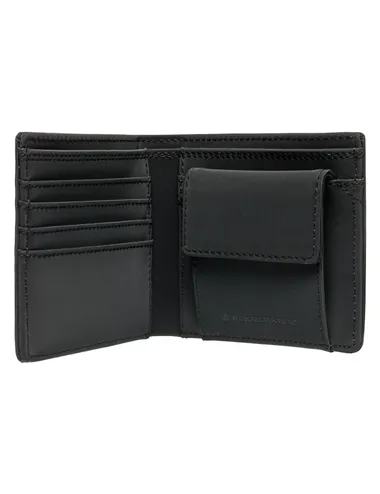 Portafoglio uomo Icon Strap nero