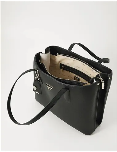 Borsa shopper donna Meridian nero