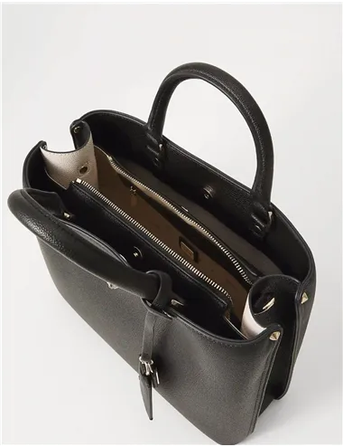 Borsa a mano donna Meridian nero