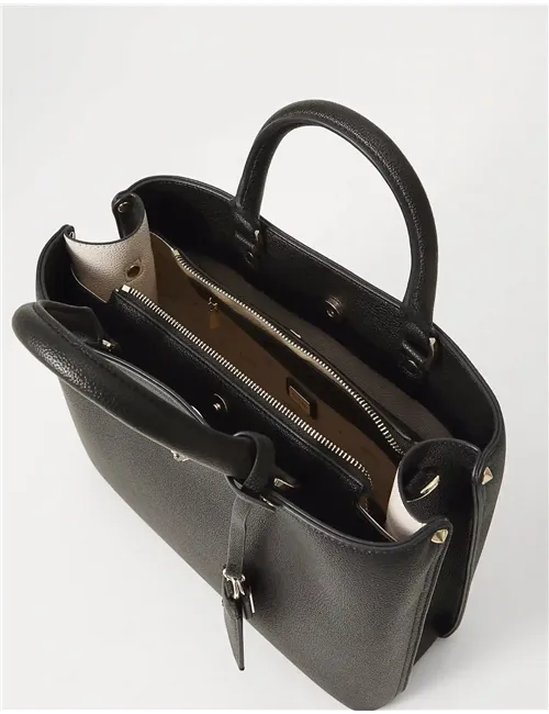 Borsa a mano donna Meridian nero