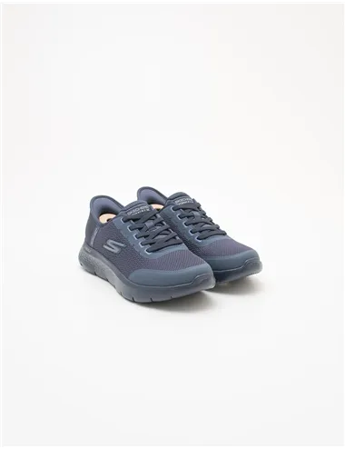 Sneakers uomo Go Walk Flex Netro blu navy