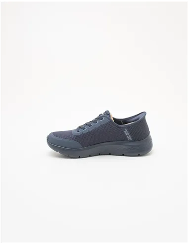 Sneakers uomo Go Walk Flex Netro blu navy