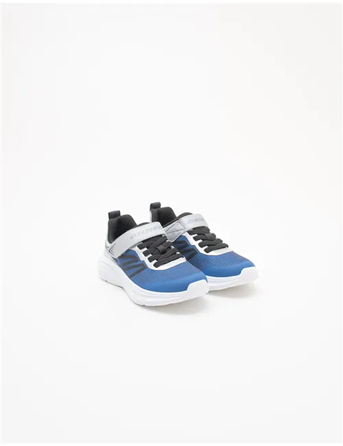 Sneakers bambino Microspec Velocity blu argento