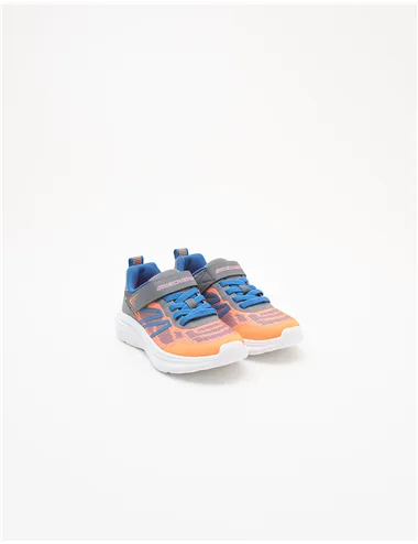 Sneakers bambino Microspec Velocity arancione antracite