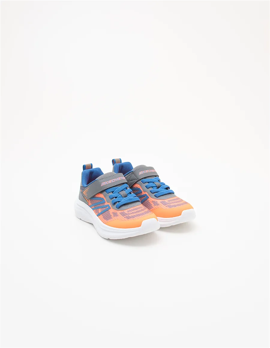 Sneakers bambino Microspec Velocity arancione antracite