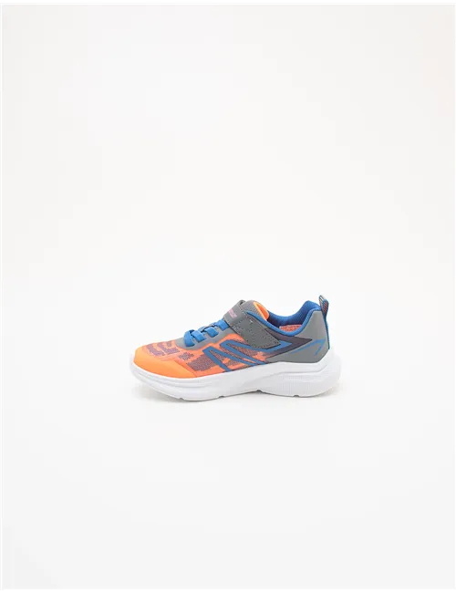 Sneakers bambino Microspec Velocity arancione antracite