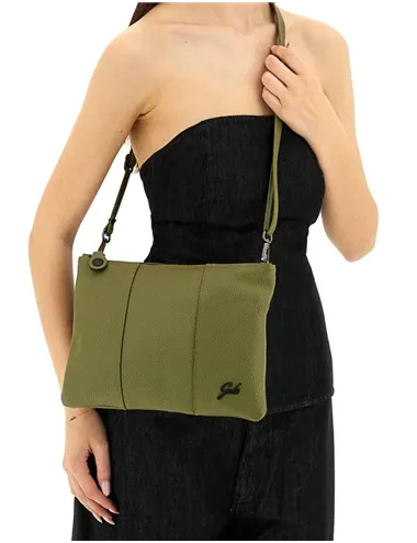 Pochette a tracolla donna Beyonce verde oliva