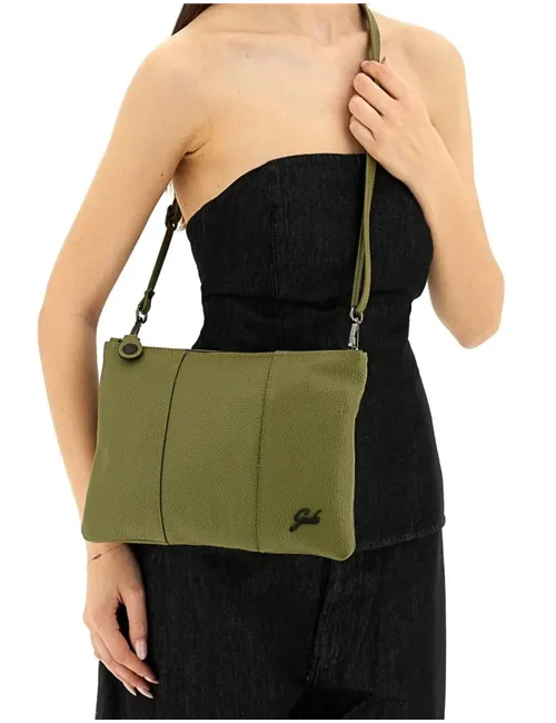 Pochette a tracolla donna Beyonce verde oliva
