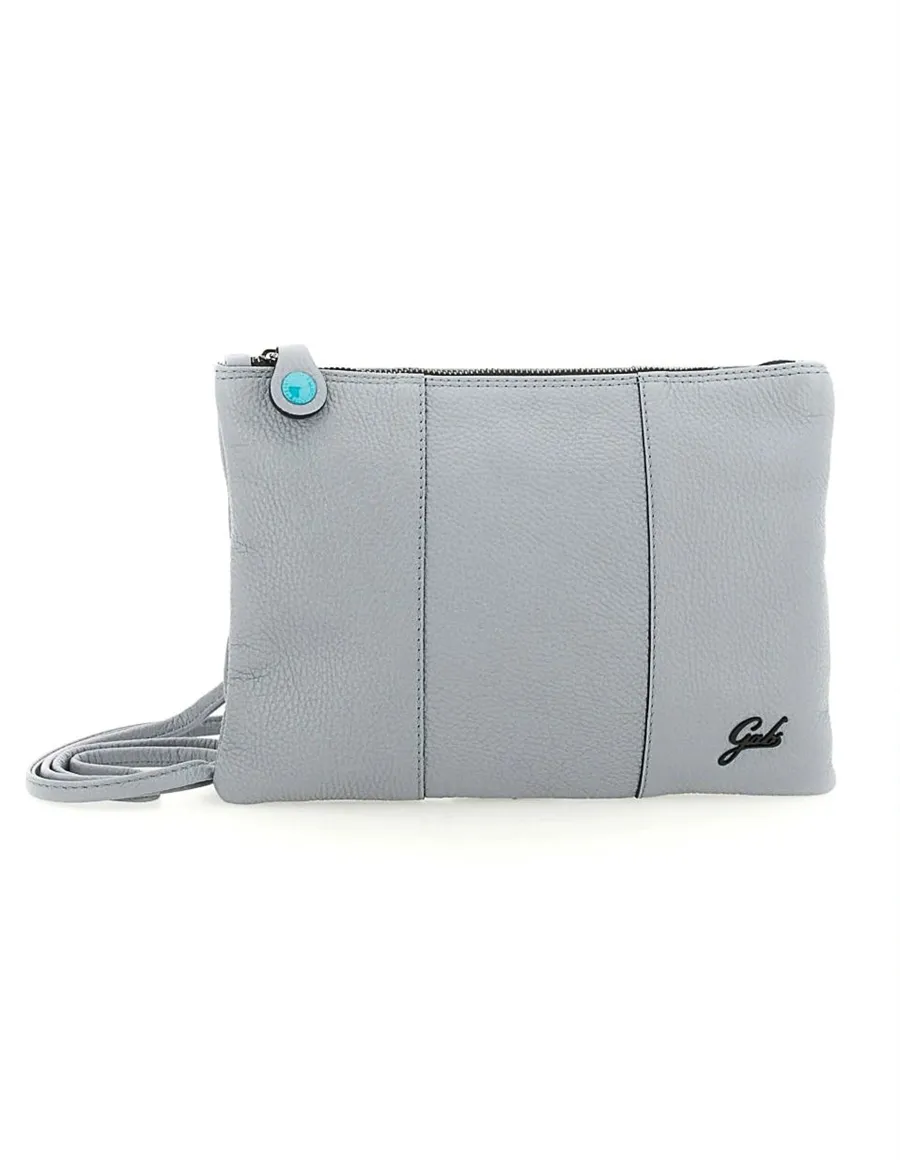 Pochette a tracolla donna Beyonce grigio turchese