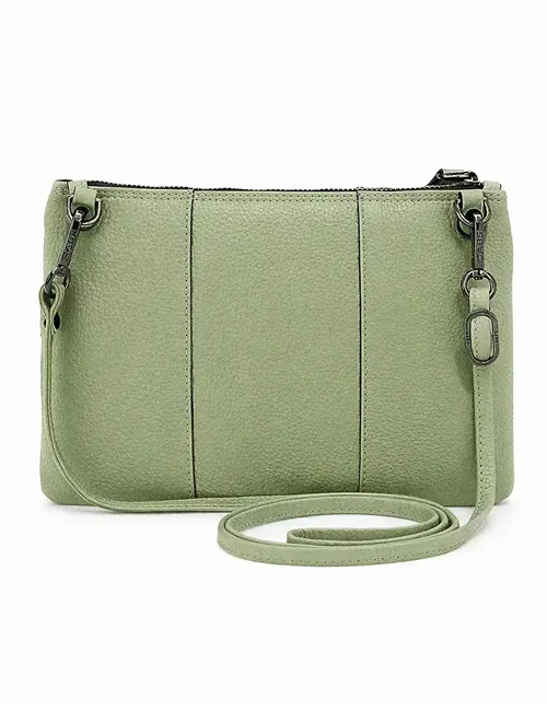 Pochette a tracolla donna Beyonce verde salvia