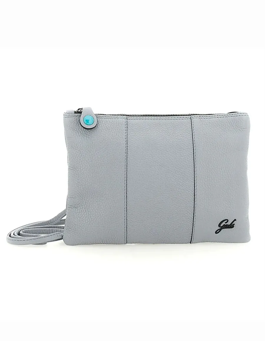 Pochette a tracolla donna Beyonce grigio turchese