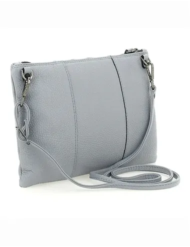 Pochette a tracolla donna Beyonce grigio turchese