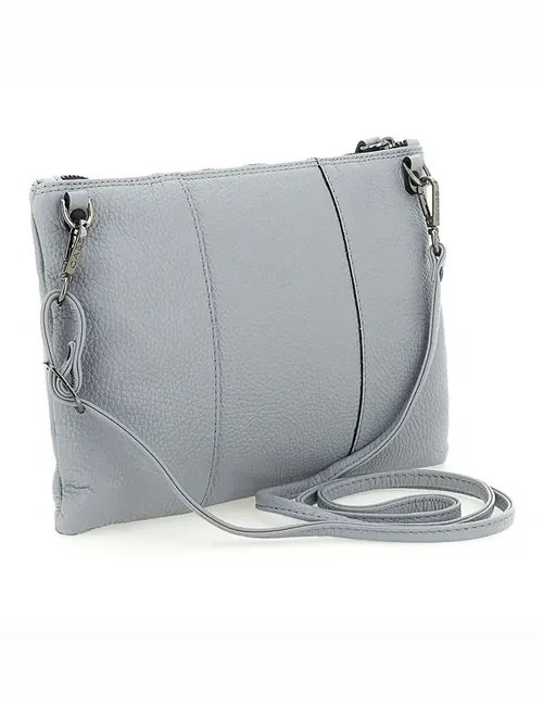 Pochette a tracolla donna Beyonce grigio turchese