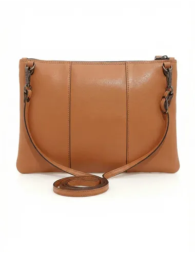 Pochette a tracolla donna Beyonce cuoio