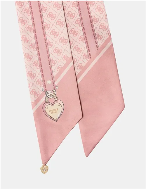 Foulard donna Logo 4G rosa