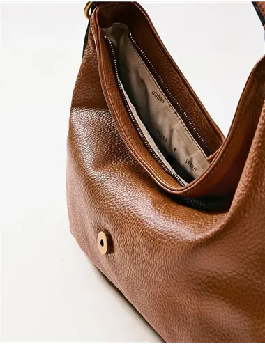 GUESS BORSA D  CAMDEN COGNAC COG