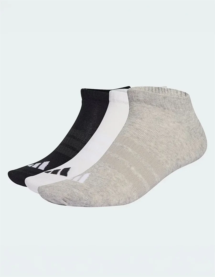 Calzini corti unisex Essential nero bianco grigio