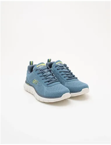 Sneakers uomo Track Leshur azzurro