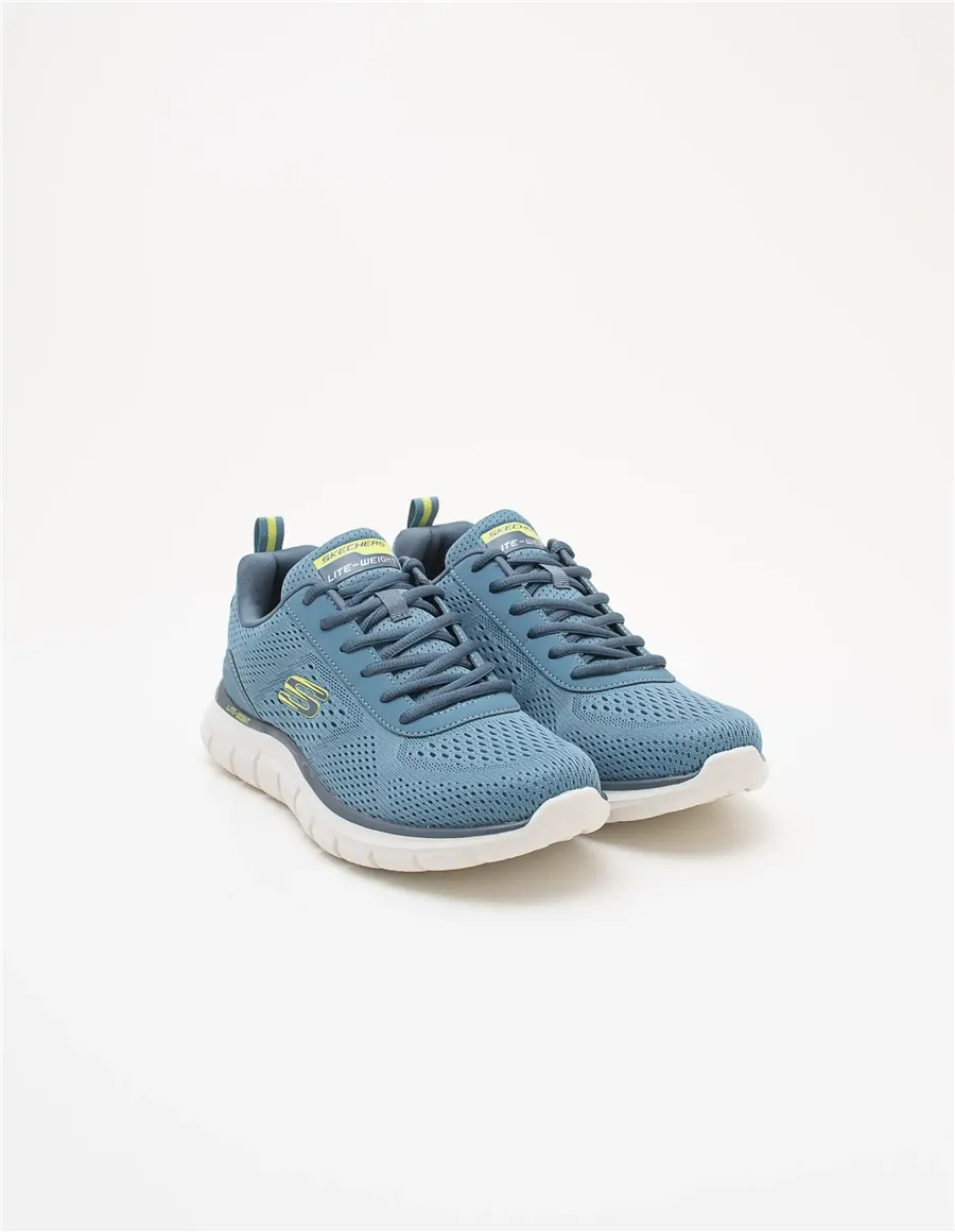 Sneakers uomo Track Leshur azzurro