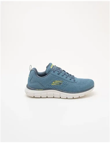 Sneakers uomo Track Leshur azzurro