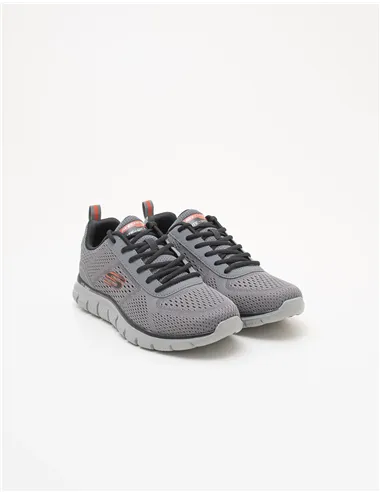 Sneakers uomo Track Leshur grigio