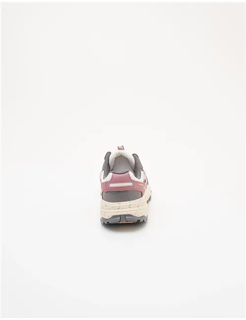 Scarpe da trail running donna Go Run Trail Altitude 2.0 bianco grigio rosa