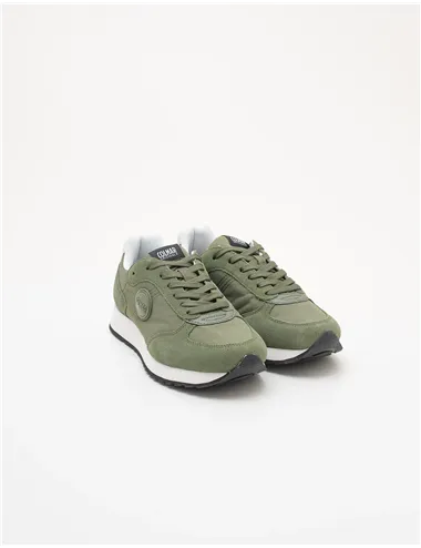 Sneakers uomo Travis One verde militare
