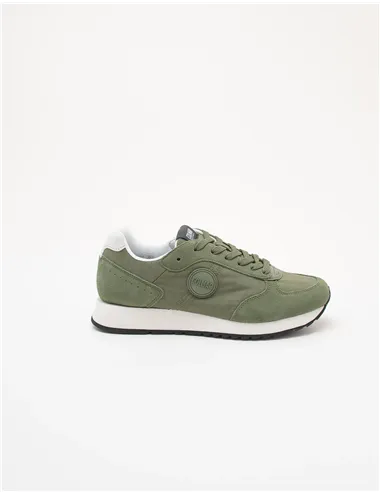 Sneakers uomo Travis One verde militare