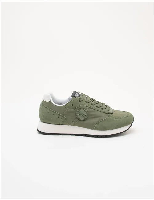 Sneakers uomo Travis One verde militare