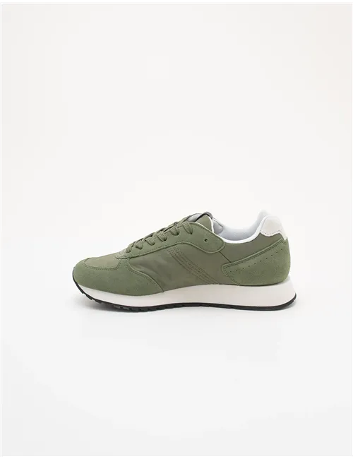 Sneakers uomo Travis One verde militare