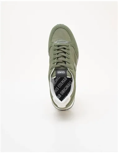 Sneakers uomo Travis One verde militare