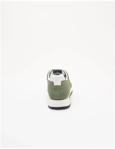 Sneakers uomo Travis One verde militare