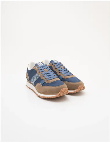 Sneakers uomo Cosmos blu marrone