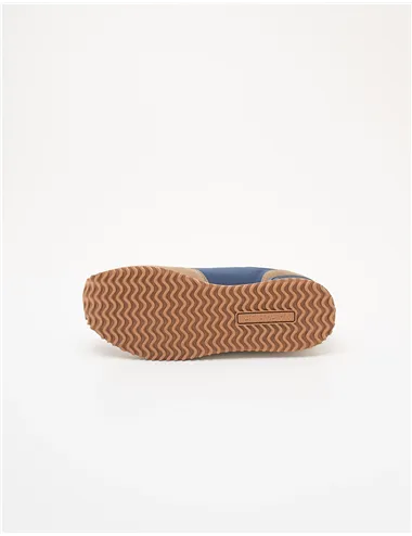 Sneakers uomo Cosmos blu marrone