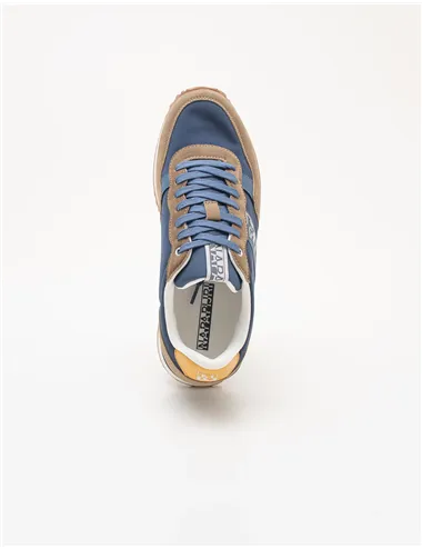 Sneakers uomo Cosmos blu marrone