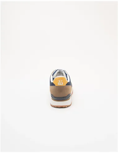 Sneakers uomo Cosmos blu marrone