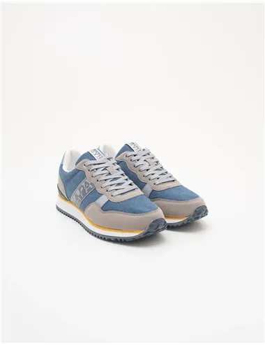 Sneakers uomo Cosmos blu grigio