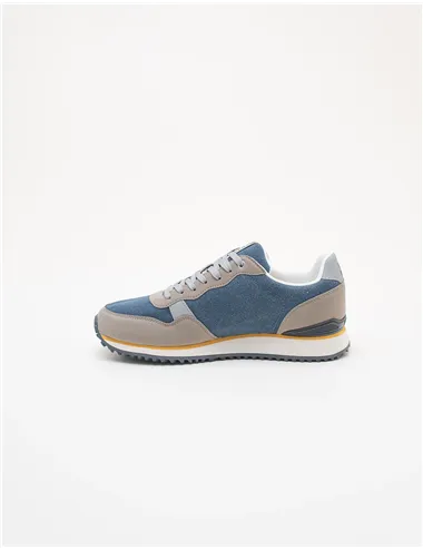 Sneakers uomo Cosmos blu grigio