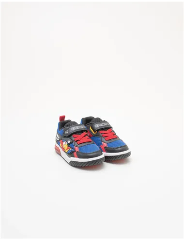 Sneakers bambino Inek blu rosso nero
