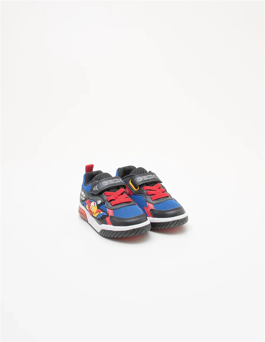Sneakers bambino Inek blu rosso nero