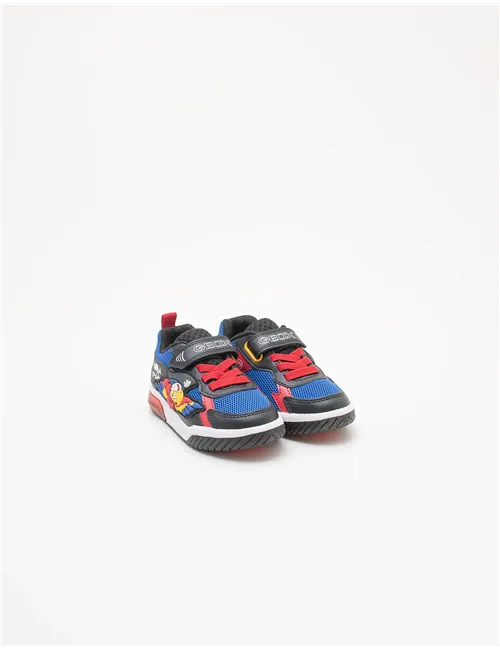 Sneakers bambino Inek blu rosso nero