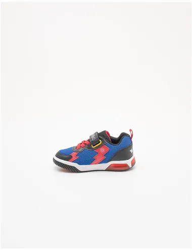 Sneakers bambino Inek blu rosso nero
