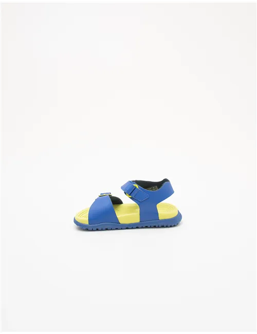 Sandali bambino Fusbetto royal blue giallo fluo