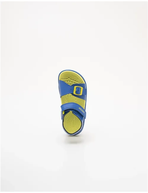Sandali bambino Fusbetto royal blue giallo fluo