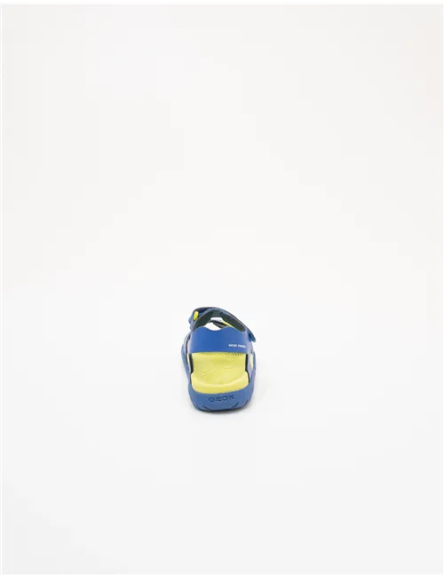 Sandali bambino Fusbetto royal blue giallo fluo