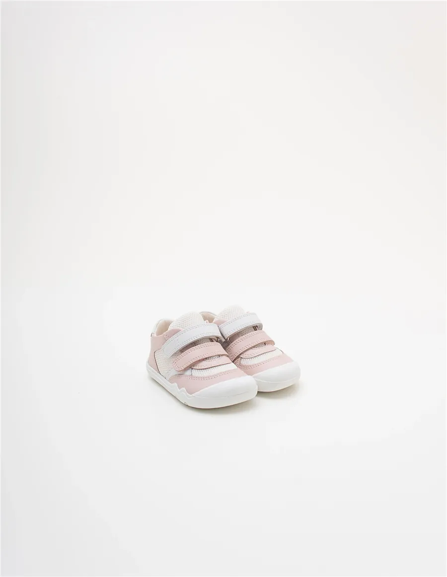 Sneakers bambina Steppieup rosa bianco