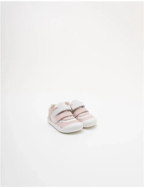Sneakers bambina Steppieup rosa bianco